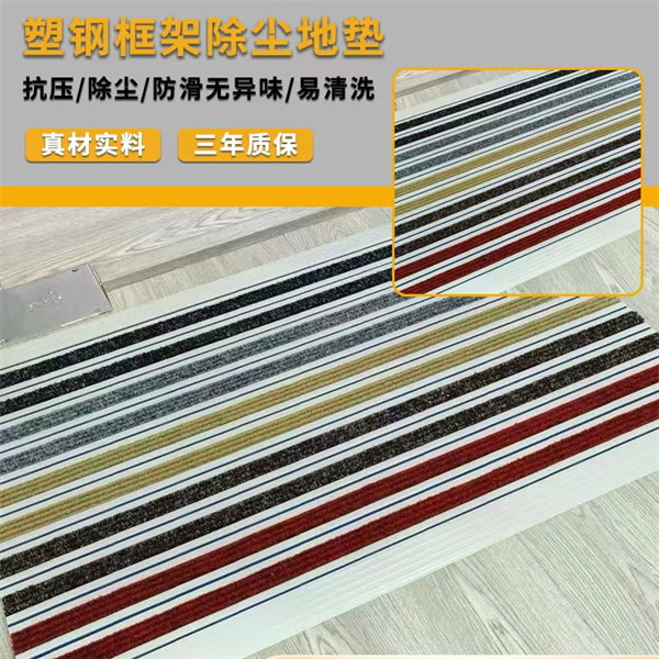 塑钢框架除尘地垫